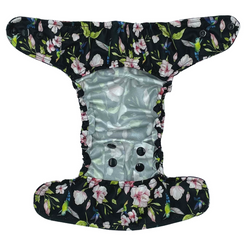 Diaper cover, one-row snaps Mini OS 4-11kg HUMMINGBIRDS