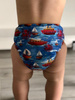 Pocket diaper, one-row snaps, MINI OS 4-11kg BOATS