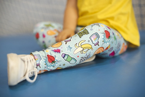 Lange Leggings für Kinder - Du schaffst das, Mädchen