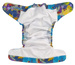 Pocket diaper, one-row snaps, OS MAGIC FOREST