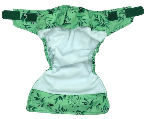 Taschenwindeln I FEEL GREEN 5-15kg - Klettverschluss