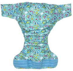 Reusable diaper for adults with insert - DJ BOBO