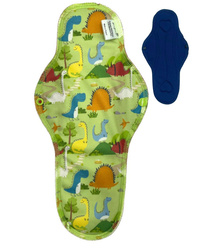 NOCNA Podpaska wielorazowa bambus-coolmax - DINOZAURY