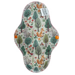 LARGE L Cloth Menstrual Pad - Forest Glade