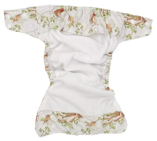 Taschenwindeln, Doppelreihe Druckknöpfe, One Size, Tag im Wald