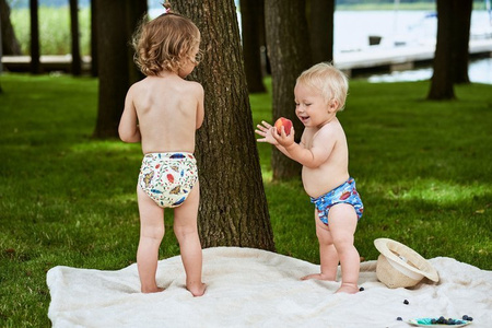 Diaper Cover with elastic piping BUGS