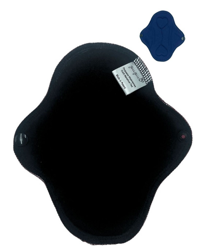 SMALL S Cloth Menstrual Pad - BLACK