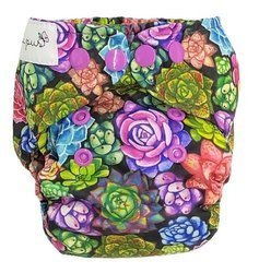 Newborn Pocket Diaper 3-7kg - SUCCULENTS