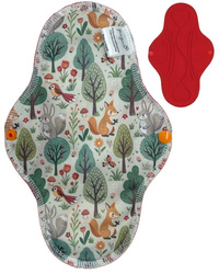 Absorbant menstrual din material textil, mărimea L, pentru femei - Poiana Pădurii