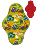 LARGE L Cloth Menstrual Pad - DRAGONS