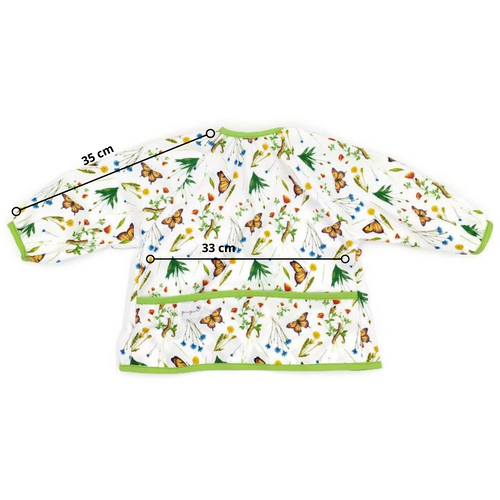 Bavetă cu mâneci - În iarbă