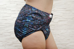 Reusable diaper for adults with insert - NEON SPLASH