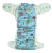 Fitted diaper with PUL & EVO "Seahorse"