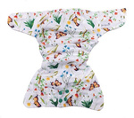 Pocket diaper, double-row snaps, OS In the grass
