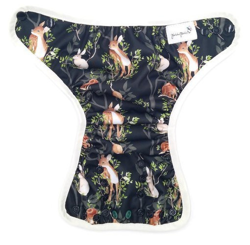 Überhose mit weicher, elastischer Einfassung NACHT IM WALD