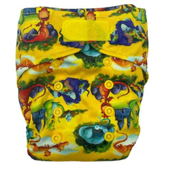 Diaper cover DRAGONS  5-15 kg with VELCRO