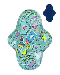 MEDIUM M Cloth Menstrual Pad - DJ BOBO