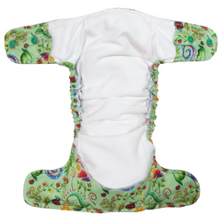 AIO (all in one) Diaper - Flowers