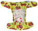 Diaper cover, one-row snaps Mini OS 4-11kg FIREMAN