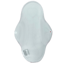 Absorbant menstrual mare din material textil - ALB