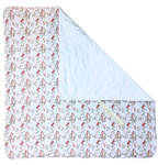 MARE (120×120 cm) Covoraș absorbant pentru schimbat – ZI ÎN PĂDURE