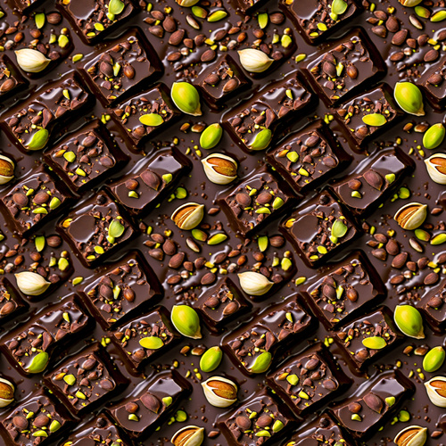 Scutec reutilizabil pentru adulți cu inserție - DUBAI CHOCOLATE