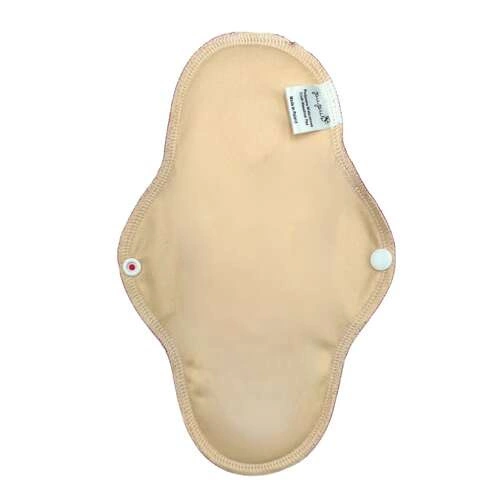 LARGE L Cloth Menstrual Pad - BEIGE