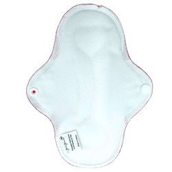 MEDIUM M Cloth Menstrual Pad - WHITE