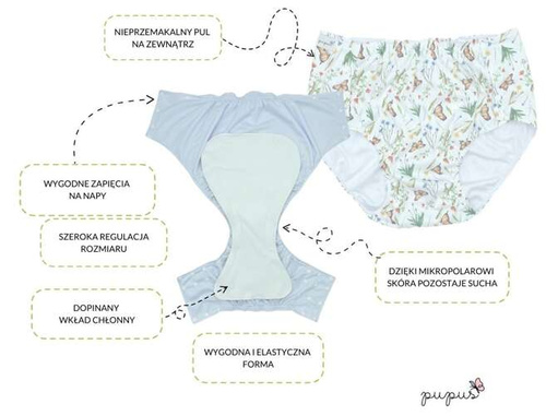 Waterproof pants for children 6-12 y.o. - I FEEL GREEN