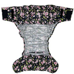 Reusable diaper for adults with insert - Hummingbird