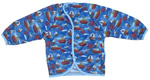 Long sleeved bib, waterproof, with built-in pocket bag In the BOATS
