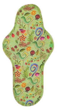 NIGHT Cloth Menstrual Pad - FLOWERS