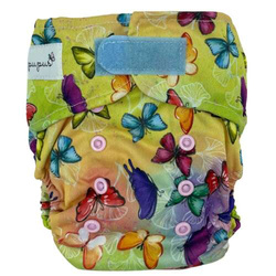 Pocket diaper BUTTERFLIES 5-15kg + velcro