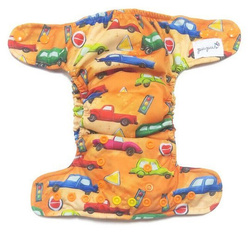 AIO (all in one) Diaper Mini OS 5-11kg - Cars