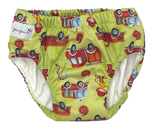 Scutec de înot, slipuri de baie POMPIERI