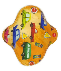 SMALL S Cloth Menstrual Pad Cars