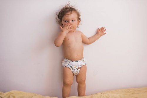 Pocket diaper UNICORNS 5-15kg - velcro