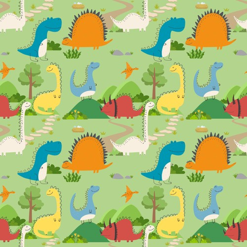 Pieluszka do pływania, kąpielówki DINOZAURY