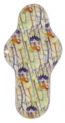 Absorbant menstrual pentru noapte din material textil - ALĂPTARE