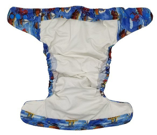Pocket diaper BOATS