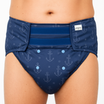 Reusable diaper for adults with insert - ANCHORS