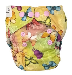 Newborn Pocket Diaper 3-7kg - BUTTERFLIES