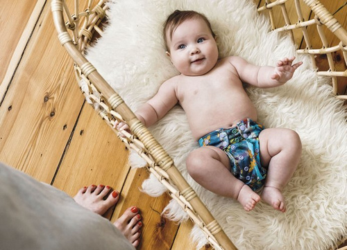 Diaper cover MAGIC FOREST 5-15 kg