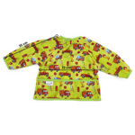 Ärmel-Lätzchen, wasserdicht, mit integrierter Auffangtasche Im Feuerwehrmann