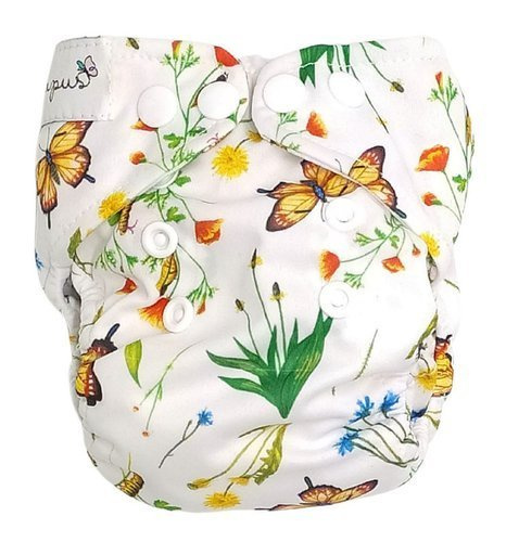 Newborn Pocket Diaper 3-7kg - IN THE GRASS