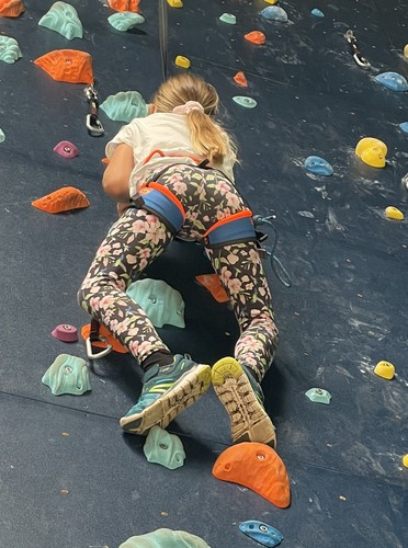 Lange Leggings für Kinder – Kolibris und Blumen