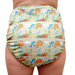 Reusable diaper for adults with insert - DINOSAURS