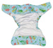 Pocket diaper, double-row snaps, OS, SEAHORSE