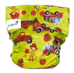 Scutece de buzunar, un rând de fermoare, MINI OS 4-11kg FIREMAN