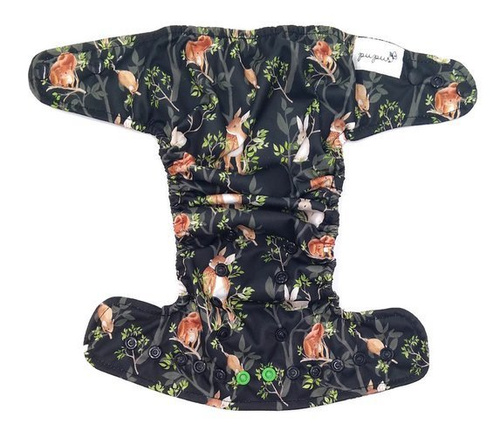 cover pentru scutec NOAPTE ÎN PĂDURE